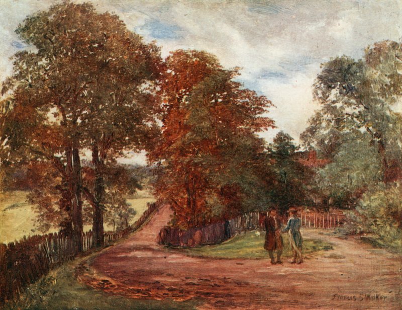 Milfield Lane, Highgate da Francis S. Walker