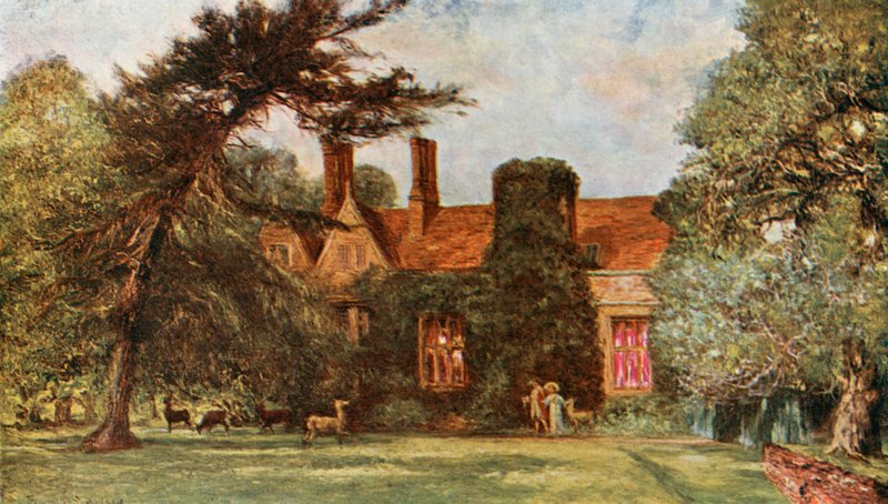 Maniero di Stoke Poges da Francis S. Walker