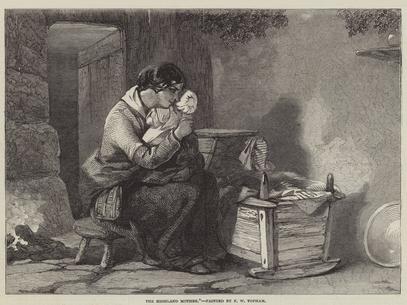 La madre delle Highlands da Francis William Topham
