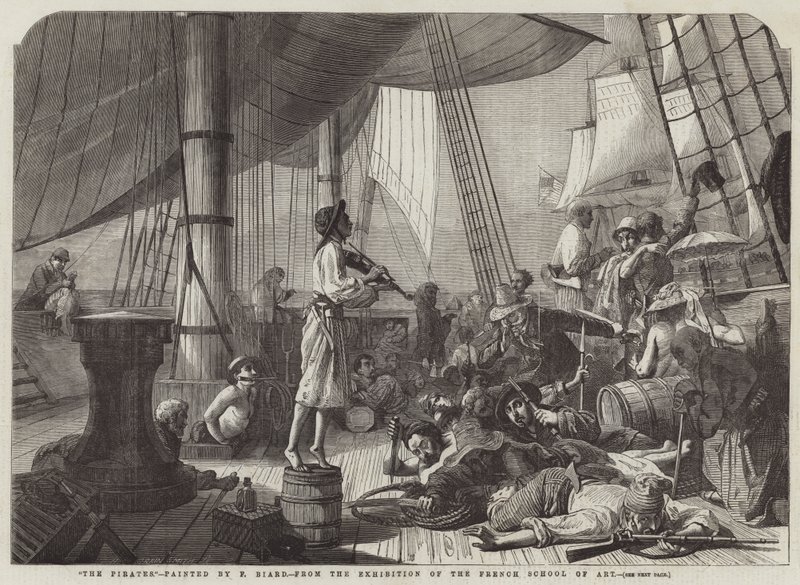 I pirati da François Auguste Biard