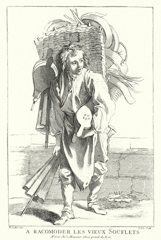 Riparatore di mantici da Francois (after) Boucher