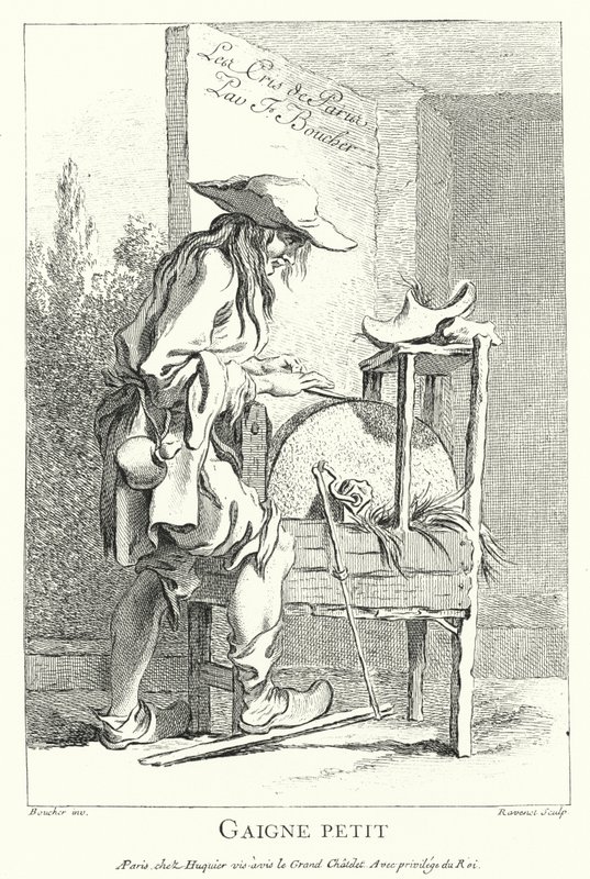 Arrotino (incisione) da Francois (after) Boucher