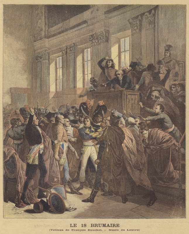 Il 18 Brumaio da Francois Bouchot