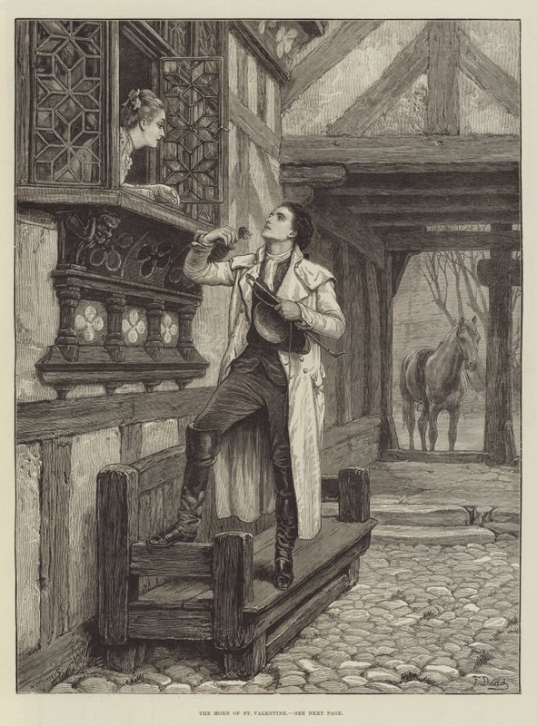 Il mattino di San Valentino da Frank Dadd