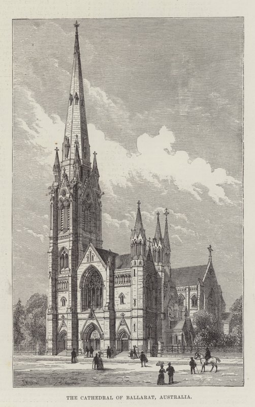La cattedrale di Ballarat, Australia da Frank Watkins