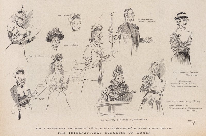 Il Congresso Internazionale delle Donne da Frank Craig
