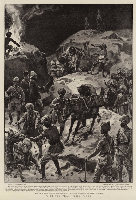 Con la Tirah Field Force da Frank Dadd