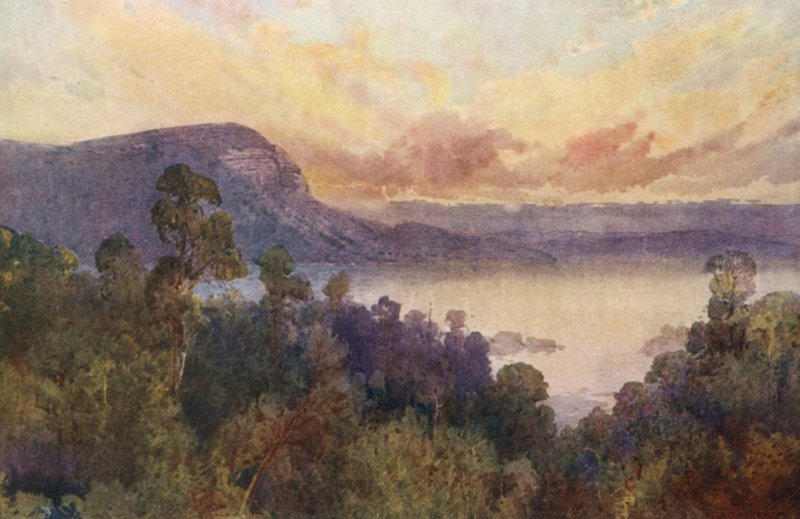 Nuova Zelanda: Lago Waikare-Moana da Frank H Wright