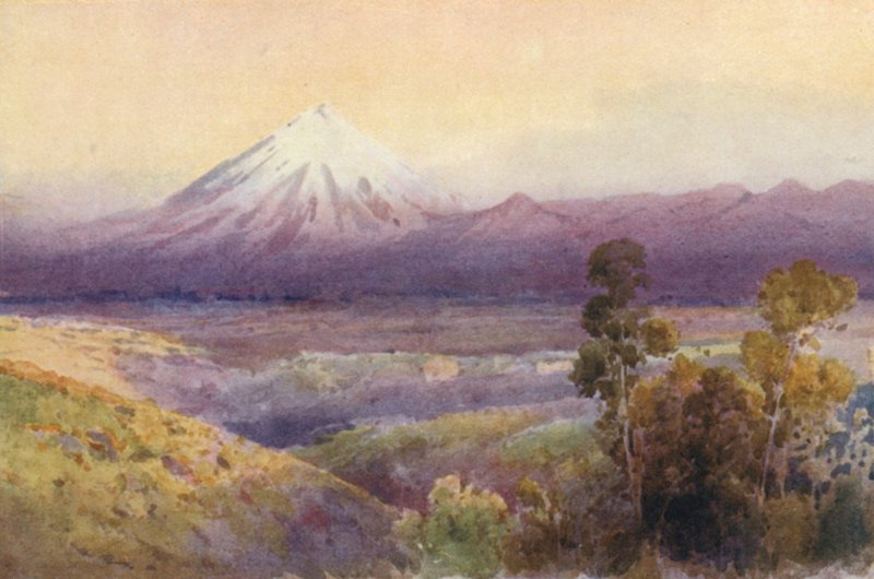 Nuova Zelanda: Monte Egmont da Frank H Wright