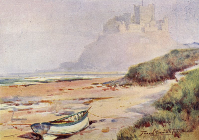 Castello di Bamburgh da Frank Southgate