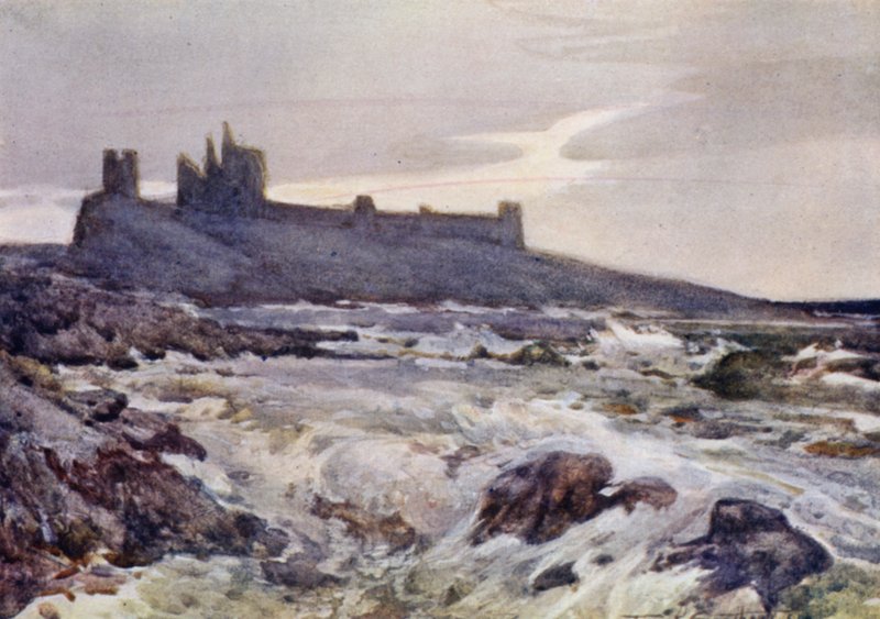 Castello di Dunstanburgh da Frank Southgate