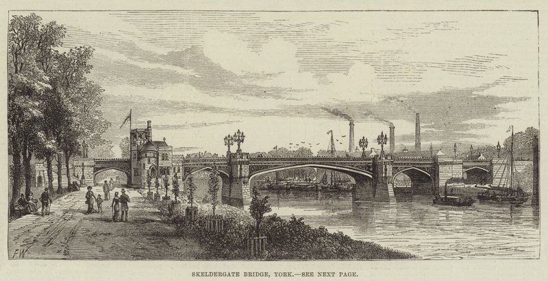 Ponte di Skeldergate, York da Frank Watkins