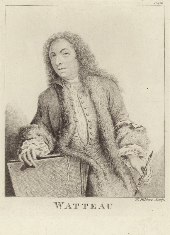 Jean Antoine Watteau, pittore francese da François Boucher