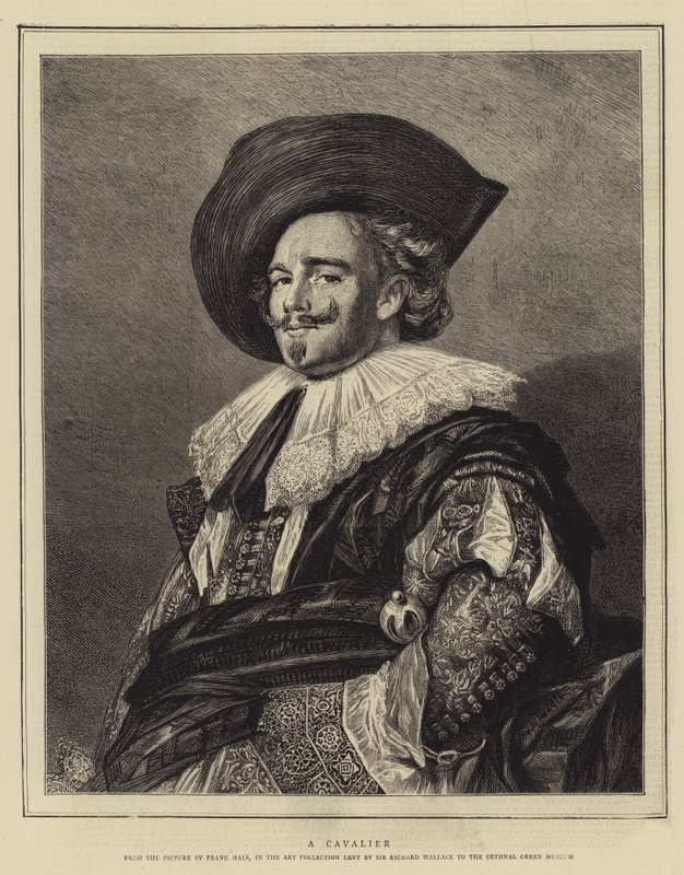 Un cavaliere da Frans Hals