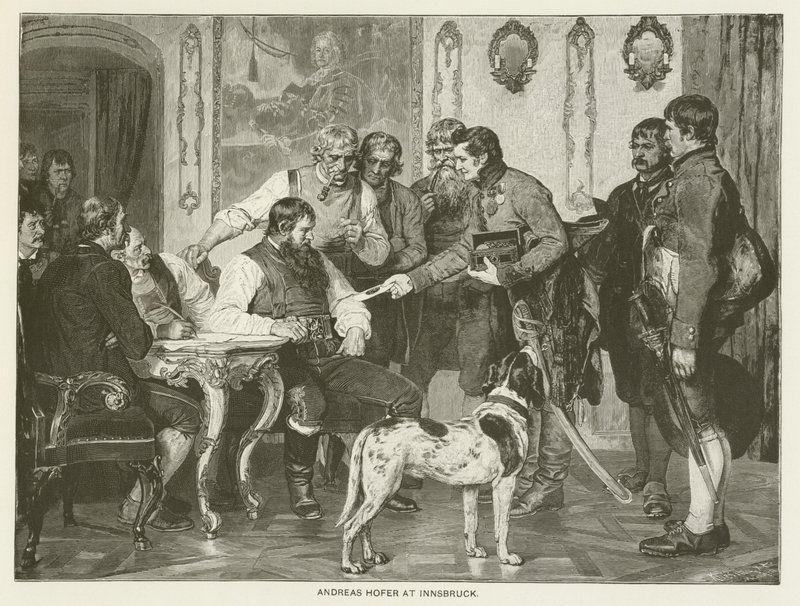 Andreas Hofer a Innsbruck da Franz Defregger