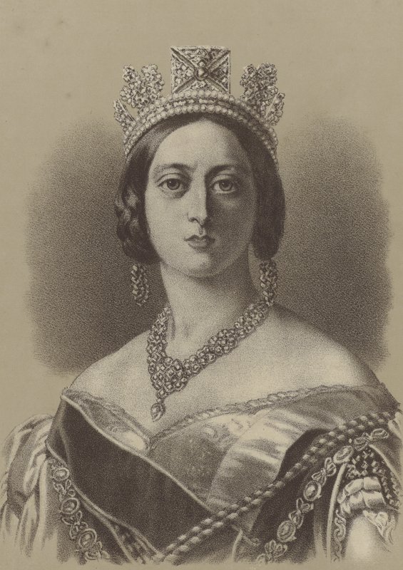 Regina Vittoria da Franz Xaver after Winterhalter