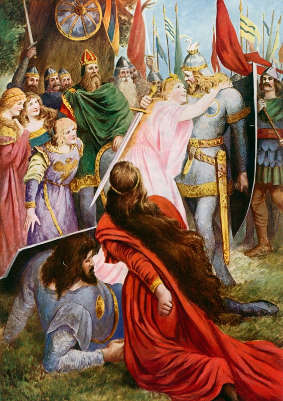 Lohengrin, Atto I scena iii da Fred Leeke