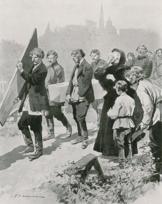 Un funerale borghese da Frederic de Haenen
