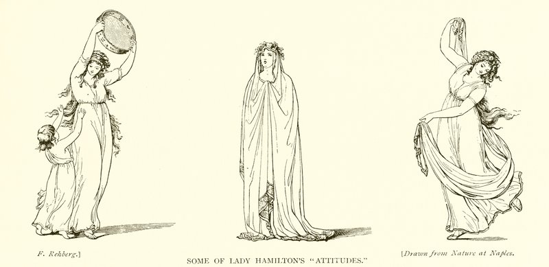 Alcuni atteggiamenti di Lady Hamilton da Frederich Rehberg