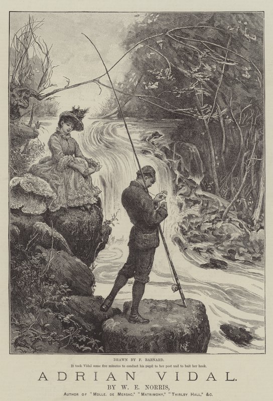 Adrian Vidal, di W E Norris da Frederick Barnard