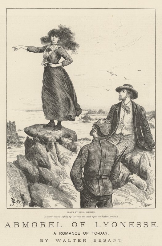 Armorel di Lyonesse, un romanzo di oggi, di Walter Besant da Frederick Barnard