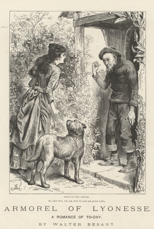 Armorel di Lyonesse, un romanzo di oggi, di Walter Besant da Frederick Barnard