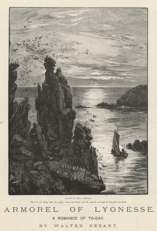 Armorel di Lyonesse, un romanzo di oggi, di Walter Besant da Frederick Barnard