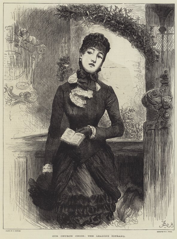 Il nostro coro della chiesa, il soprano principale da Frederick Barnard