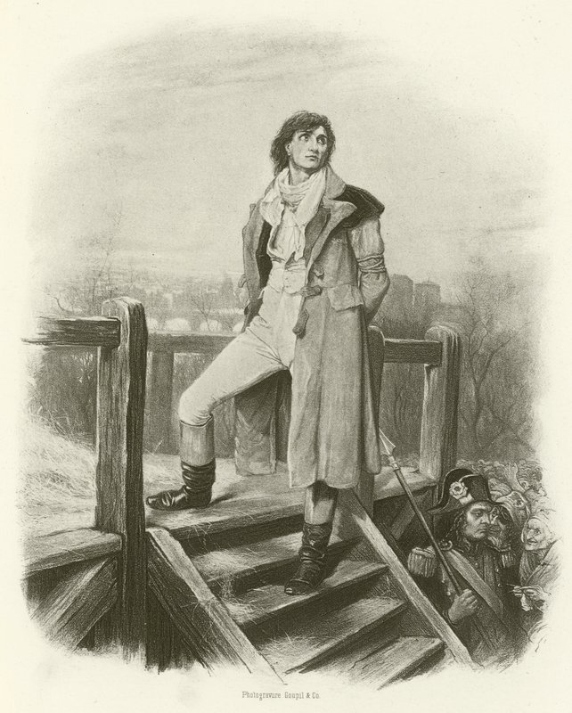 Sydney Carton (incisione) da Frederick Barnard