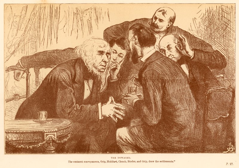 La vedova da Frederick Barnard