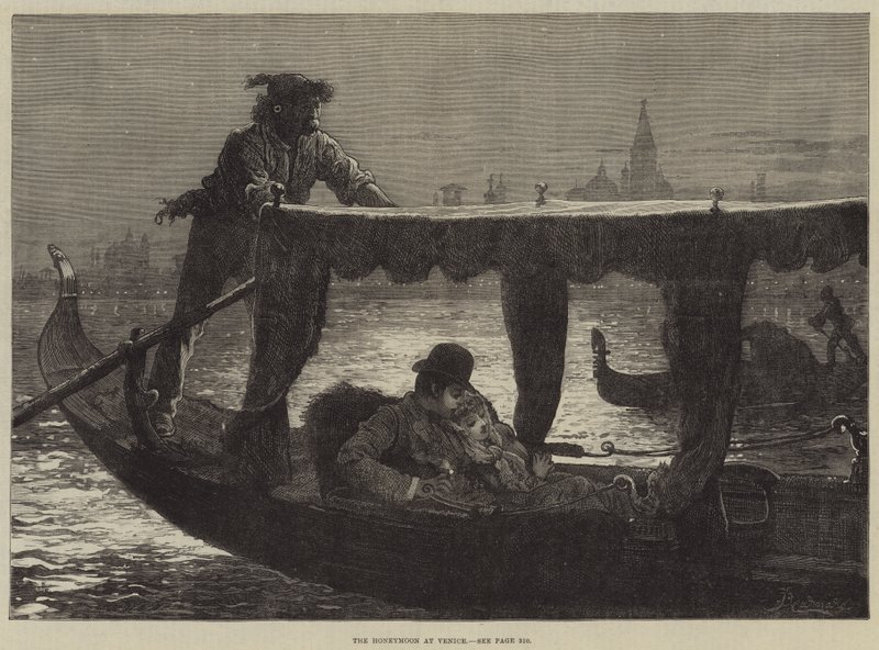 La luna di miele a Venezia da Frederick Barnard
