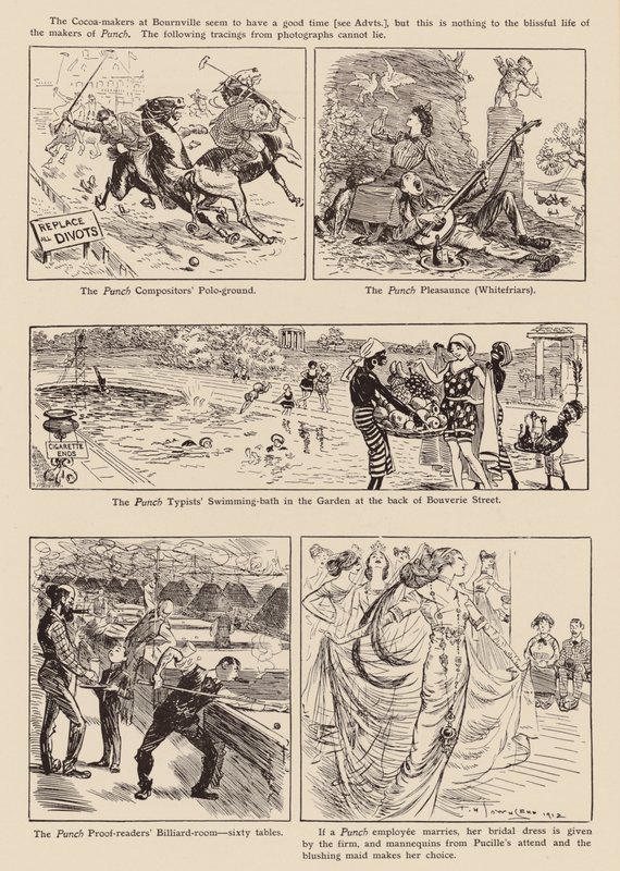 Disegni da "Punch" da Frederick Henry Townsend