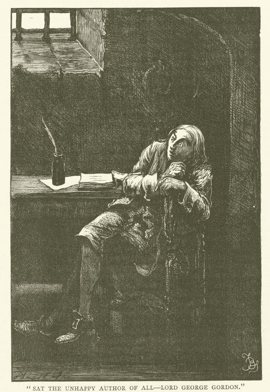 Illustrazione per Barnaby Rudge da Frederick L. Bernard