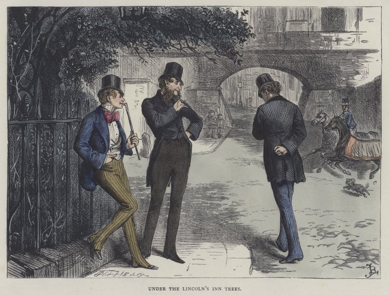 Illustrazione per Casa Desolata da Frederick L. Bernard
