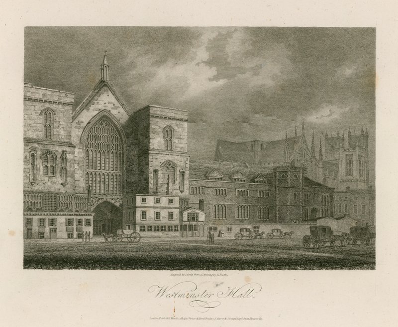 Westminster Hall da Frederick Nash