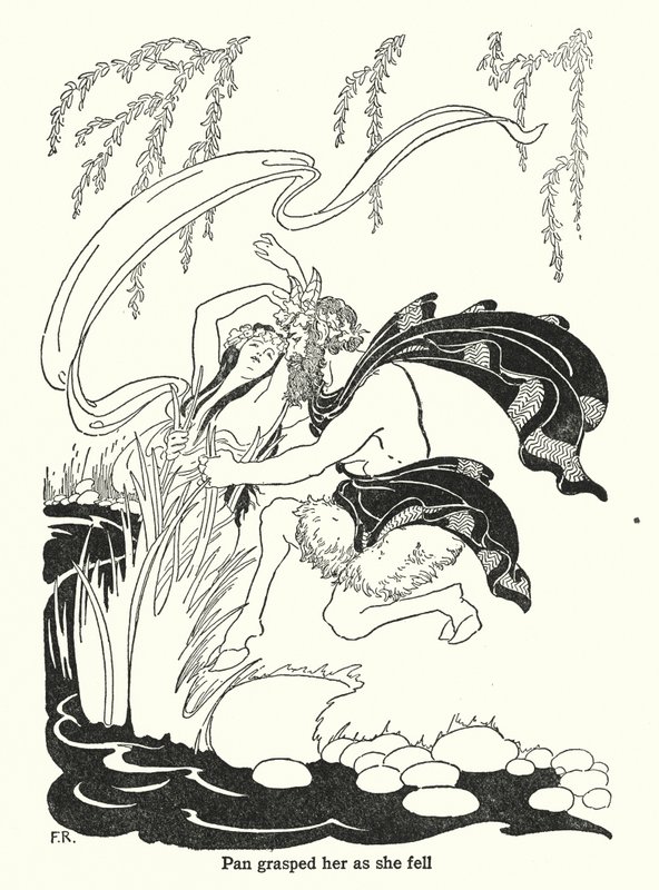 Pan la afferrò mentre cadeva da Frederick Richardson