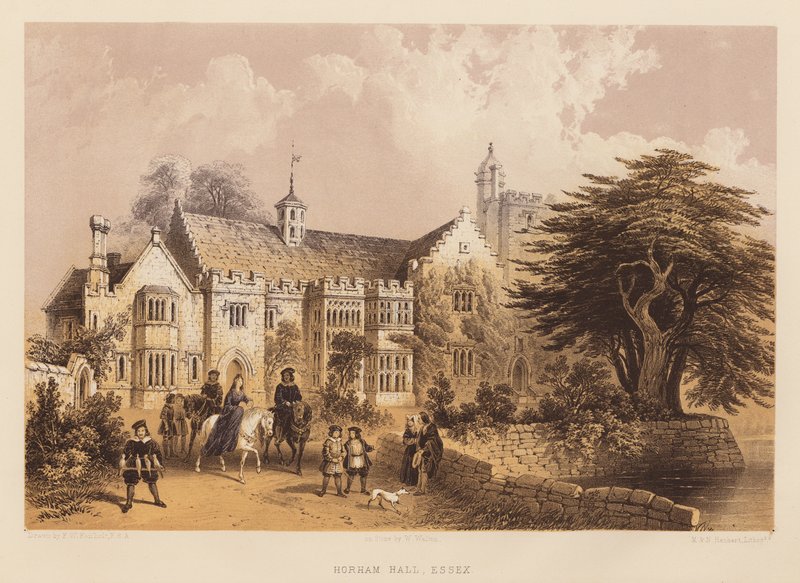 Horham Hall, Essex da Frederick William Fairholt