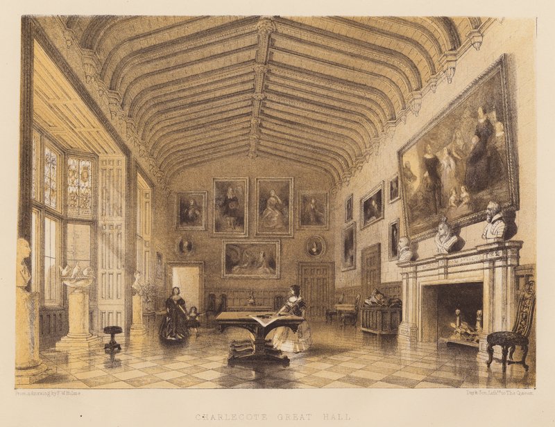 Charlecote Great Hall da Frederick William Hulme