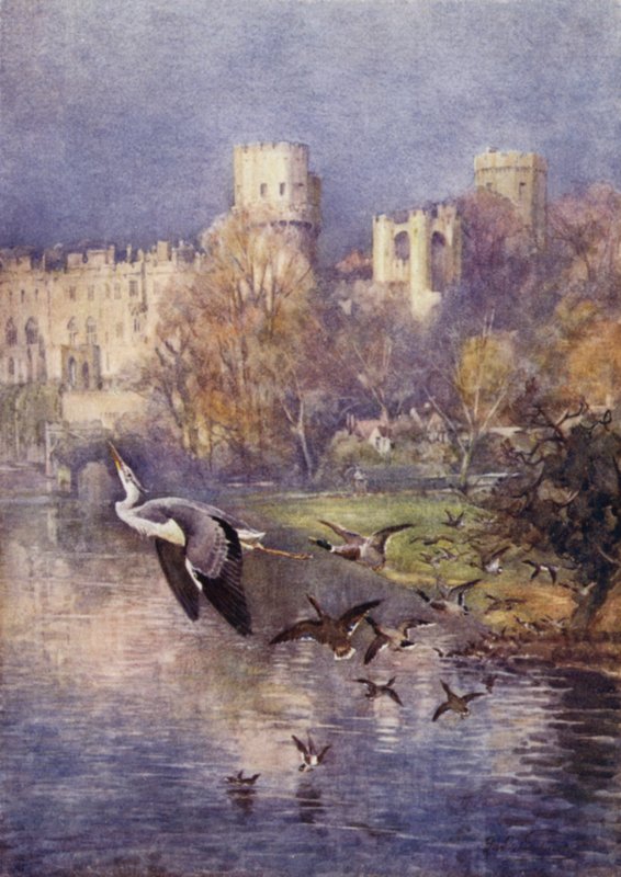 Castello di Warwick da Frederick William Newton Whitehead
