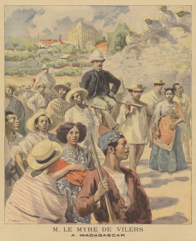 Charles Marie Le Myre de Vilers in Madagascar da French School