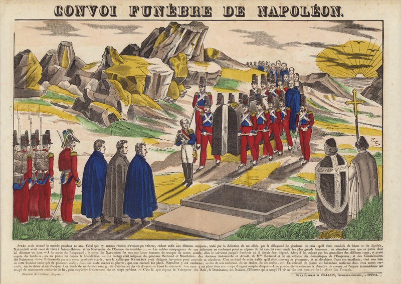 Funerale di Napoleone da French School