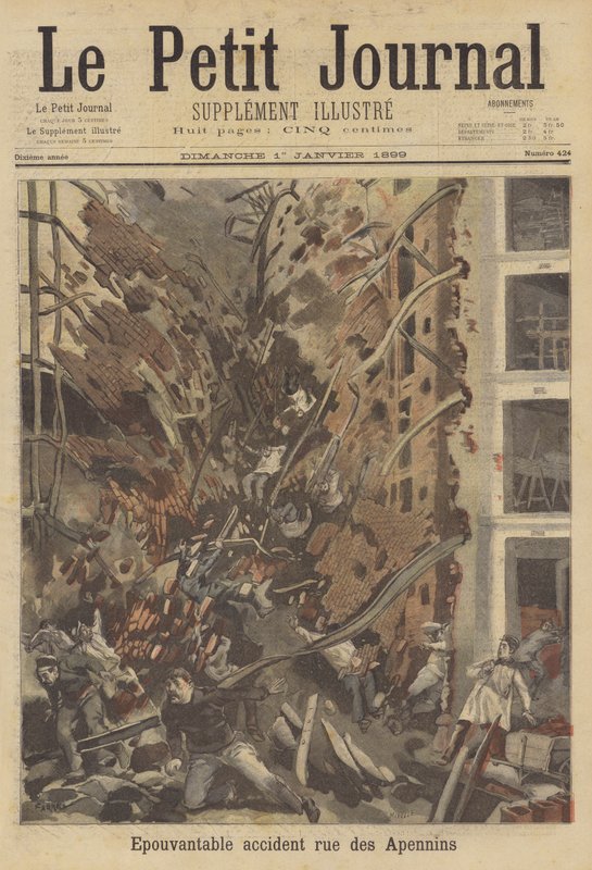 Terribile incidente in Rue des Apennins, Parigi da French School