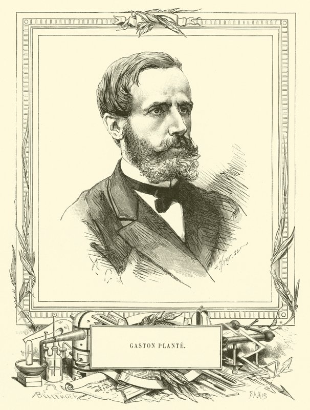 Gaston Planté da French School
