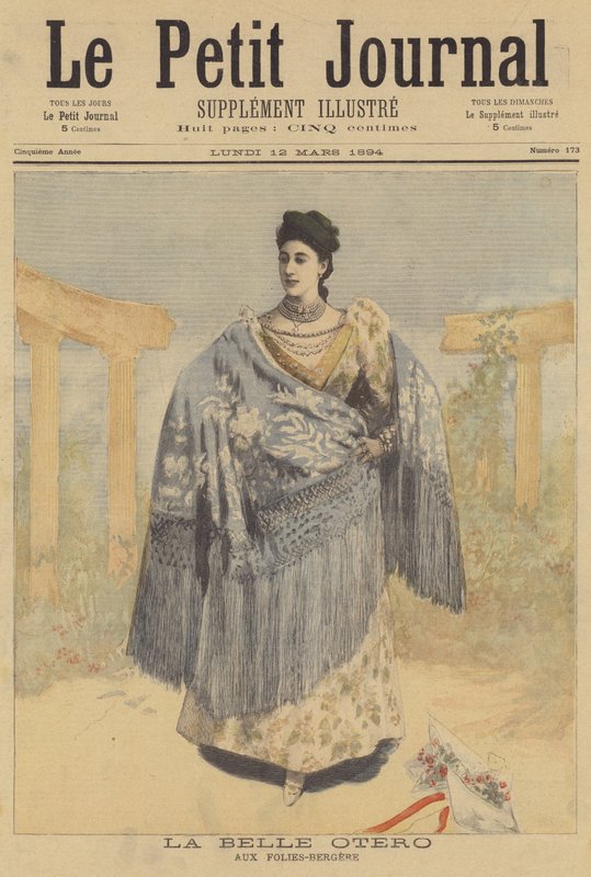 La Belle Otero al Folies-Bergère da French School
