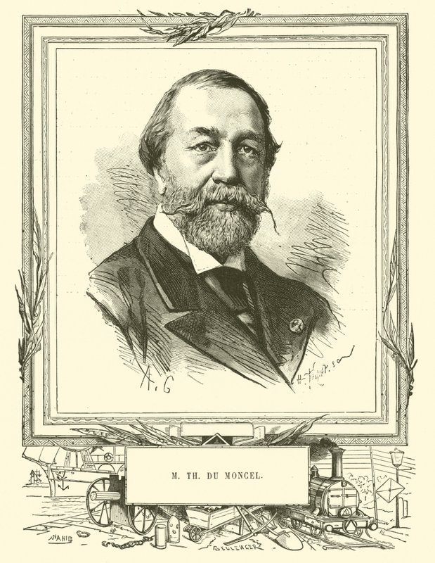 M Thomas Du Moncel da French School