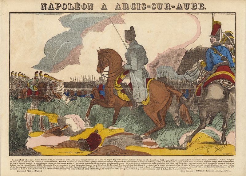 Napoleone ad Arcis-sur-Aube da French School