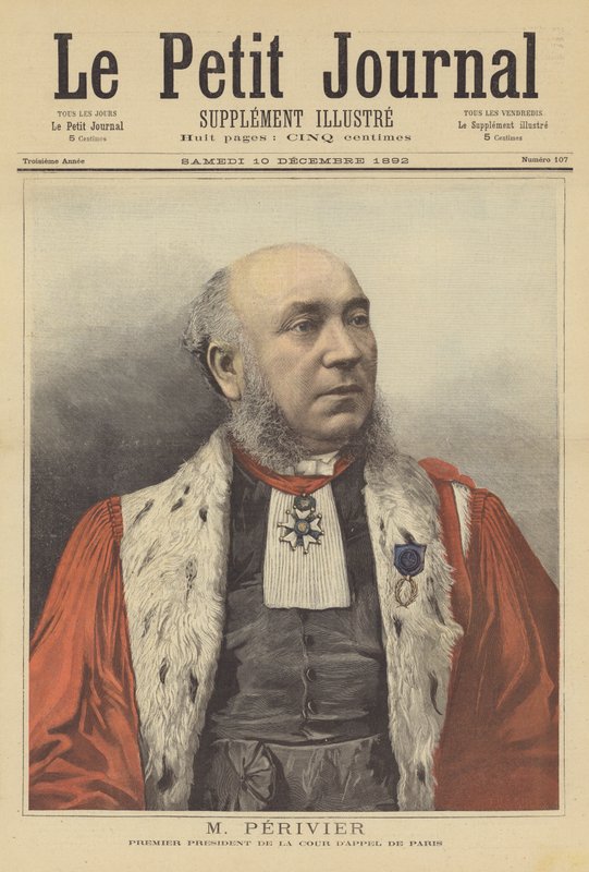 Samuel Perivier, Primo Presidente della Corte d