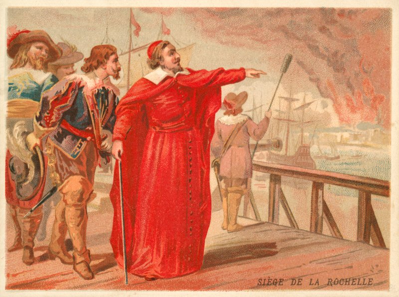 Assedio di La Rochelle, 1627-1628 da French School