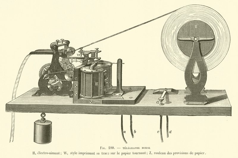 Telegrafo Morse da French School