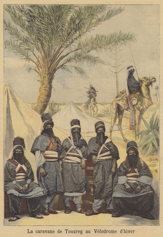 Tuareg esposti al Velodromo d